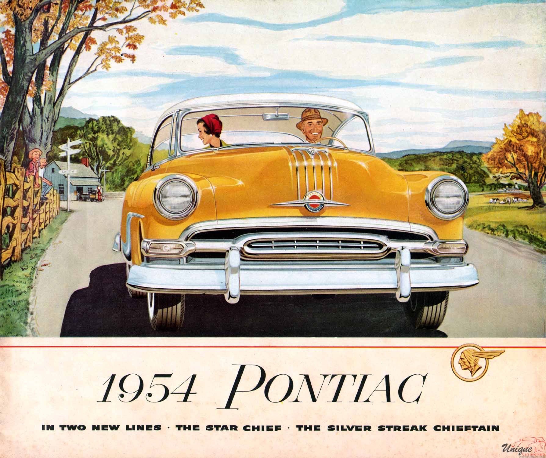 1954 Pontiac Prestige Brochure Page 2